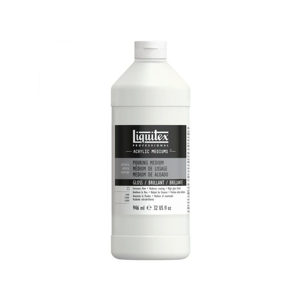 Medium do pouringu - Liquitex - z połyskiem, 946 ml