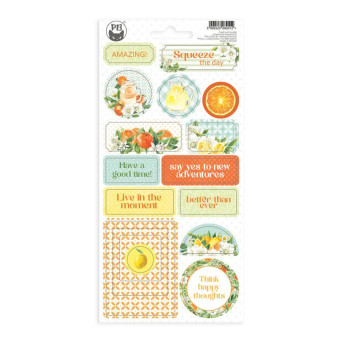 Set of cardboard stickers 10,5 x 22 cm - Piątek Trzynastego - Fresh Lemonade 02