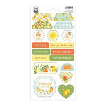 Set of cardboard stickers 10,5 x 22 cm - Piątek Trzynastego - Fresh Lemonade 03