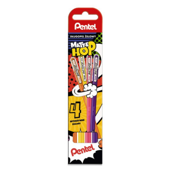 Zestaw długopisów żelowych Mattehop - Pentel - 4 kolory