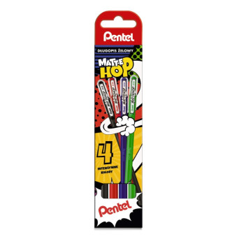 Set of Mattehop gel ballpoint pens - Pentel - 4 colors