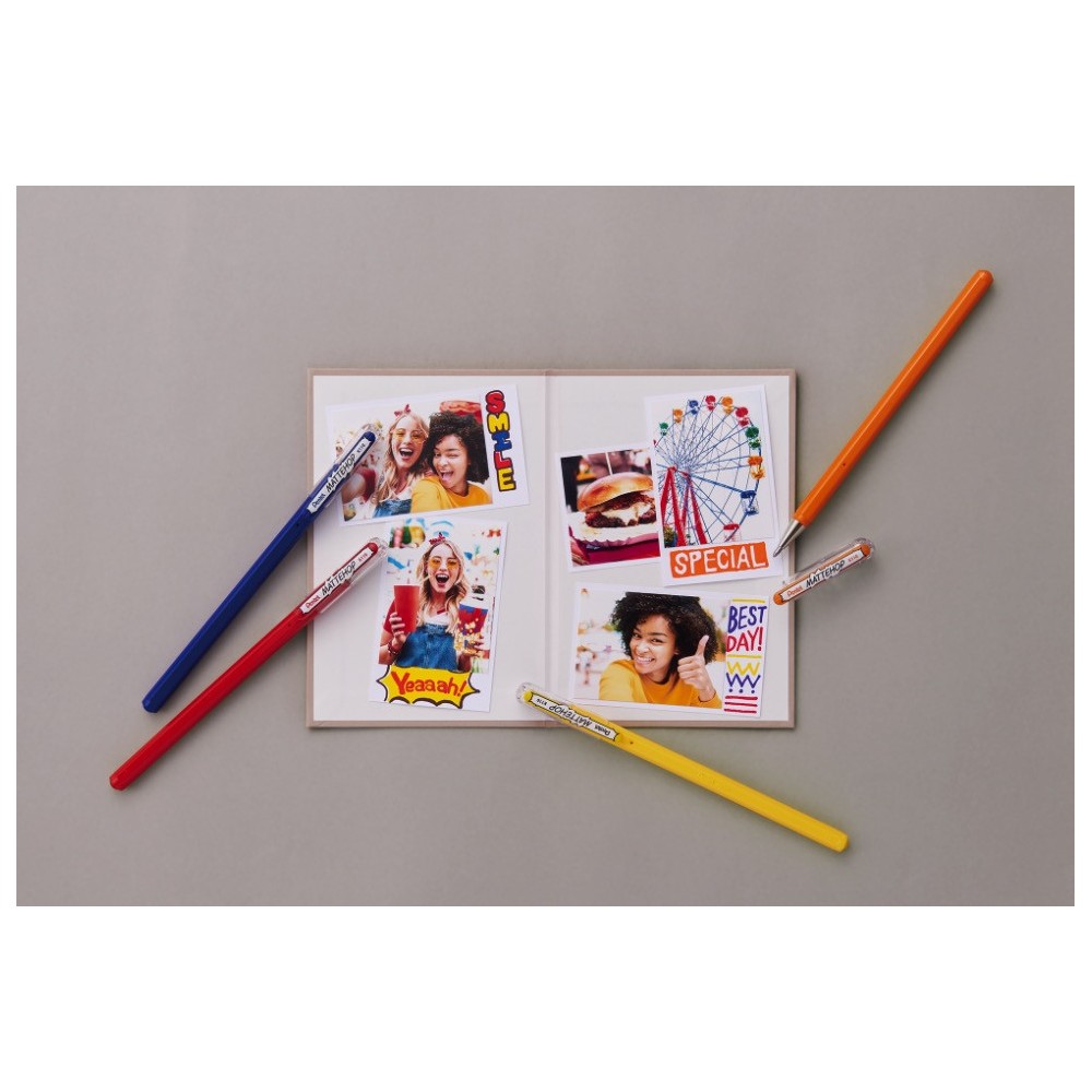 Set of Mattehop gel ballpoint pens - Pentel - 8 colors