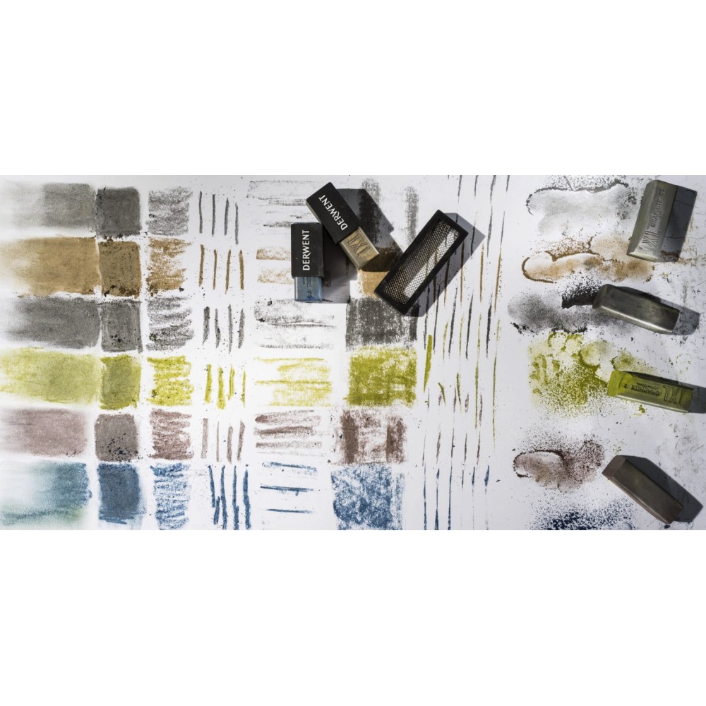 Set of Graphitint XL Blocks paint - Derwent - 6 pcs.