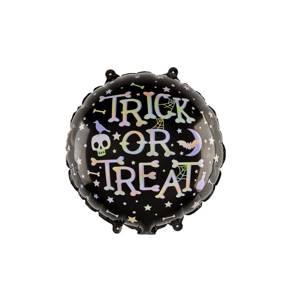 Trick or Treat Halloween foil balloon - 45 cm