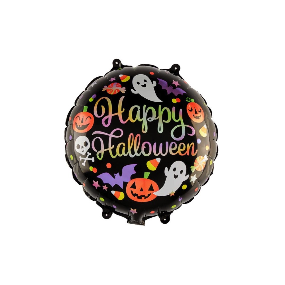 Balon foliowy na Halloween Dynie i Spółka - 45 cm