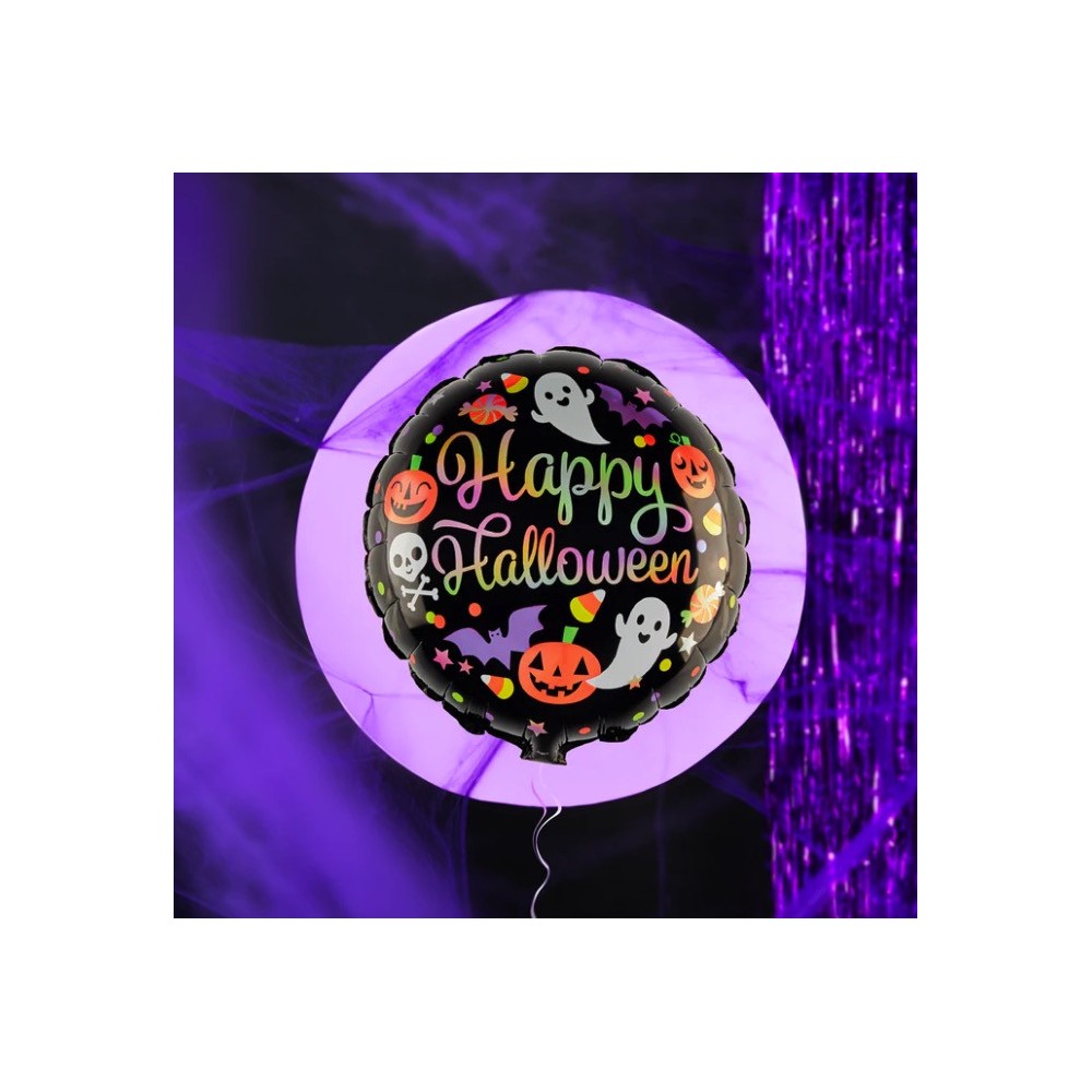 Balon foliowy na Halloween Dynie i Spółka - 45 cm