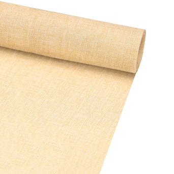 Decorative fabric, table runner - sand, 48 cm x 4,5 m