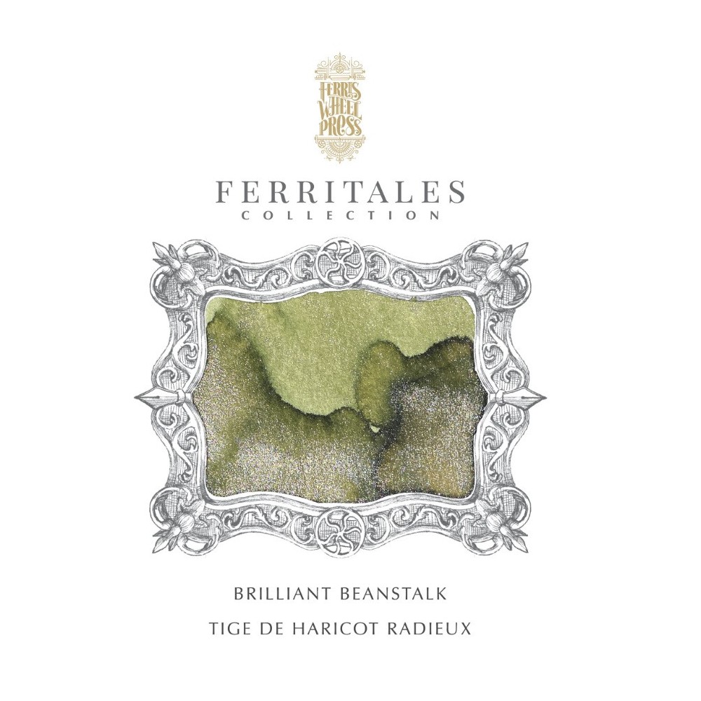 Calligraphy ink FerriTales - Ferris Wheel Press - Brilliant Beanstalk, 20 ml