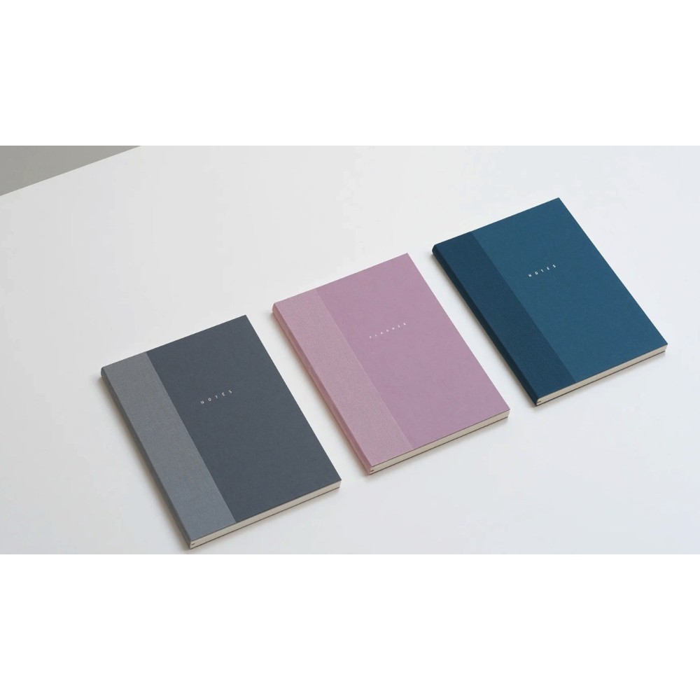 Classic notebook - Papierniczeni - Anthracite, dotted, 80 sheets