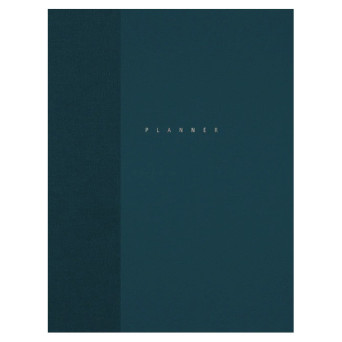 Planner niedatowany Klasyk - Papierniczeni - Ocean, twarda okładka