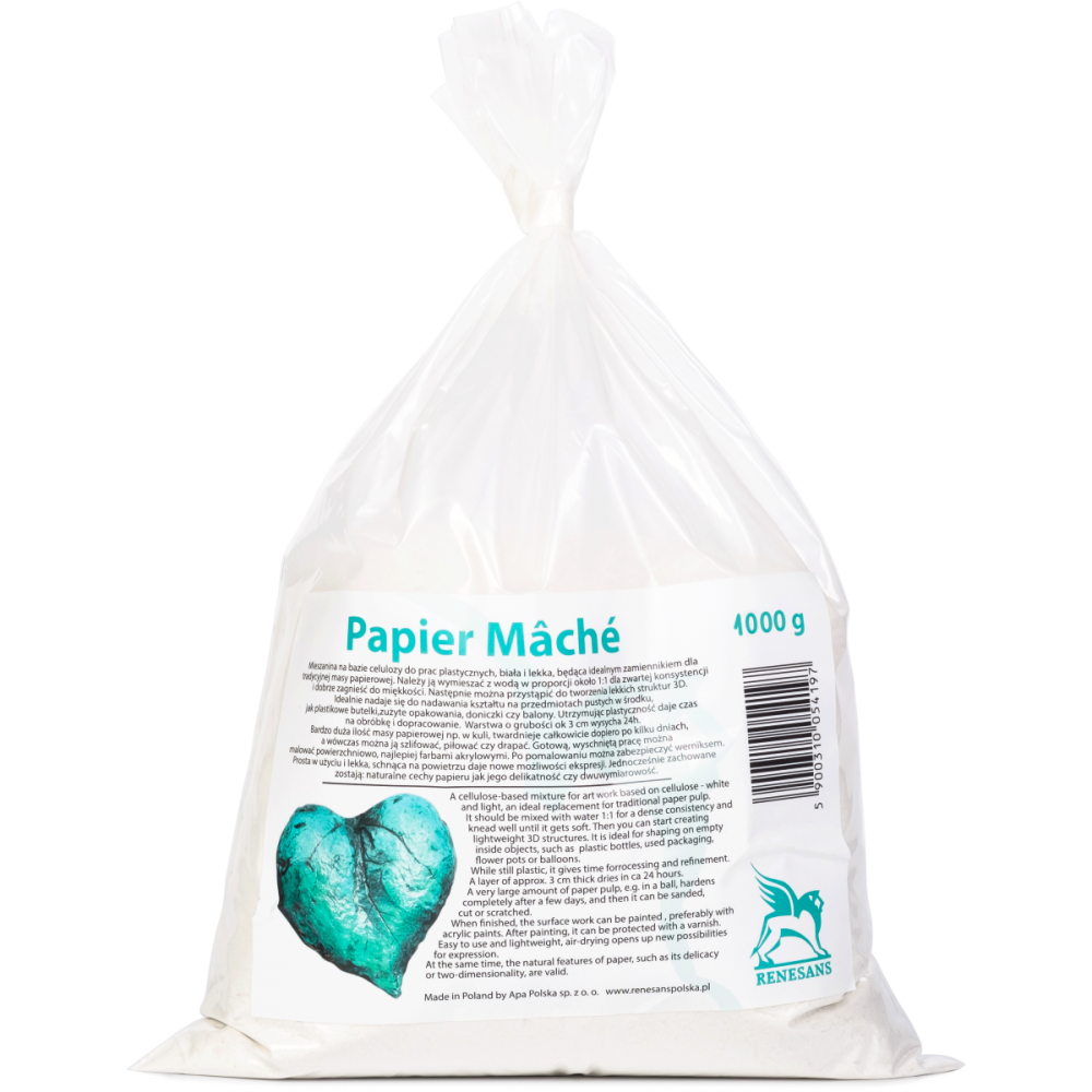 Masa papierowa Paper Mache - Renesans - 1000 g