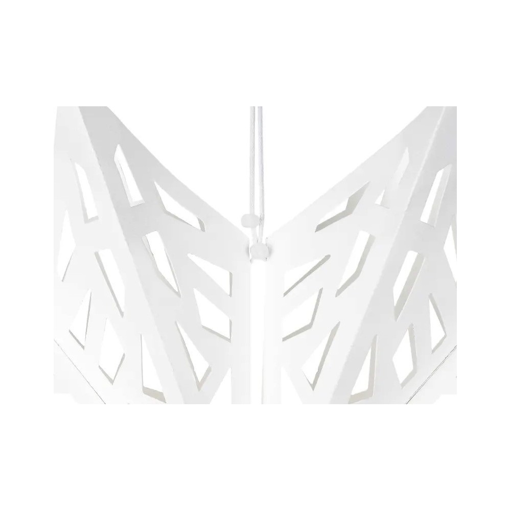 Decorative paper star - white, 50 cm