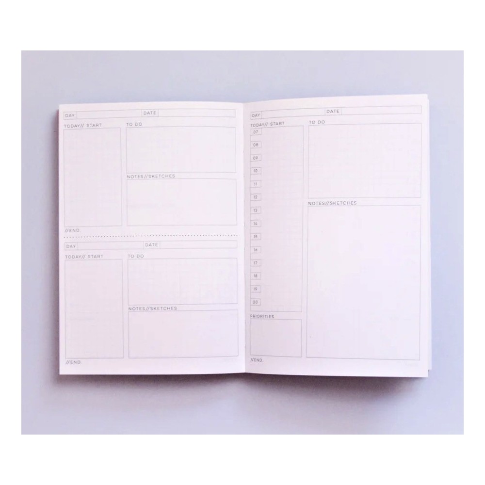 Planer dzienny Athens No.1 A5 - The Completist. - 90 g/m2