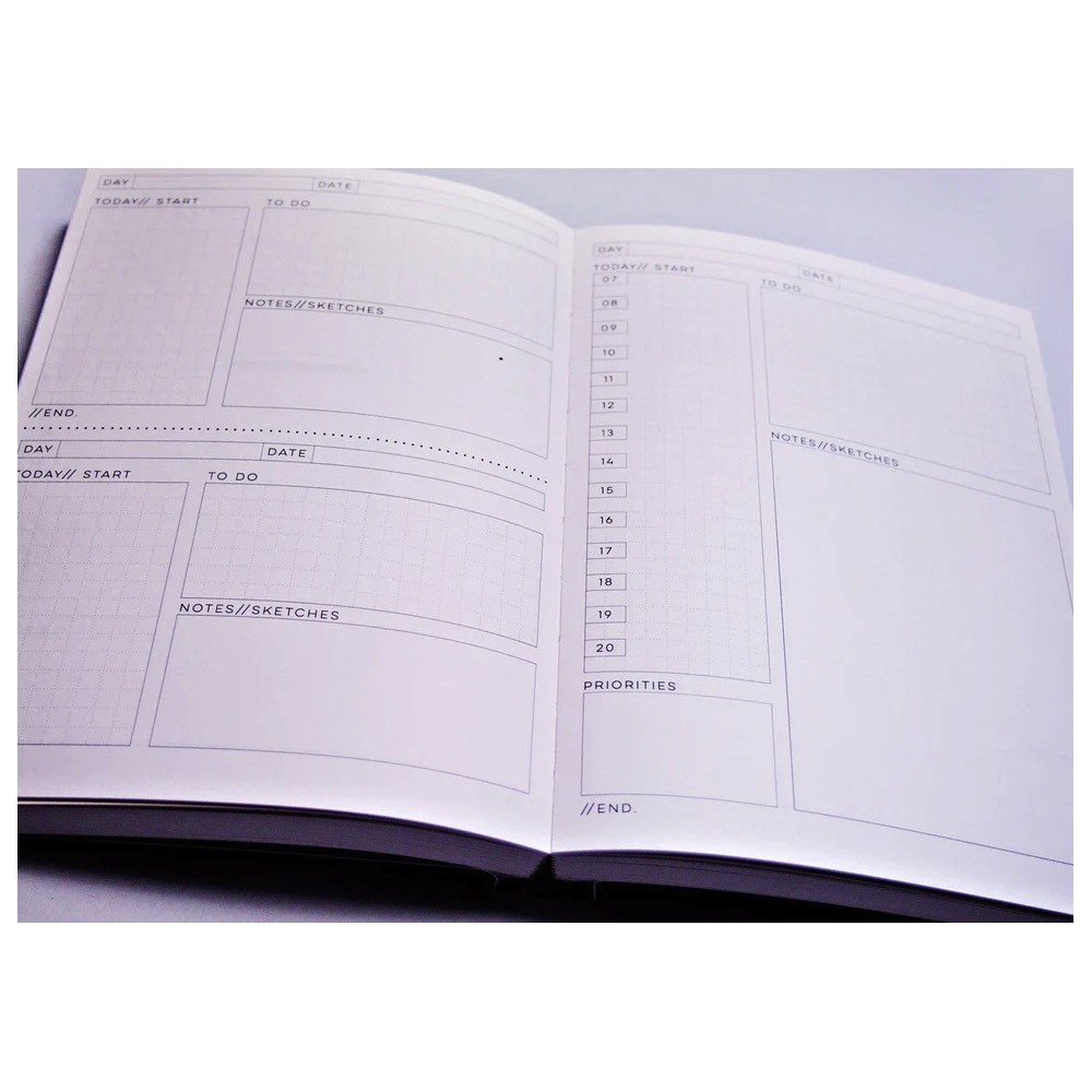 Daily planner Athens No.1 A5 - The Completist. - 90 g/m2