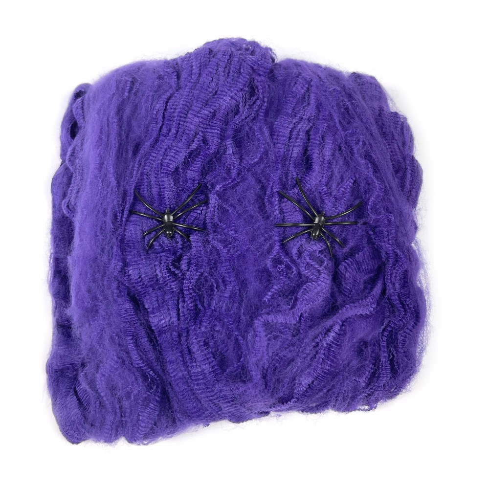 Spiderweb Halloween - violet, 60 g