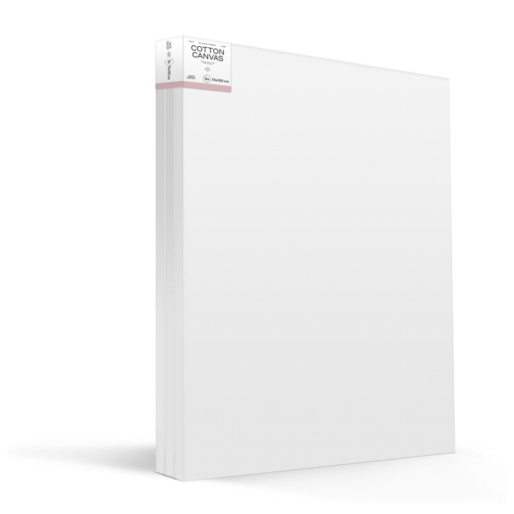 Podobrazia bawełniane Basic - PaperConcept - 70 x 100 cm 3 szt.