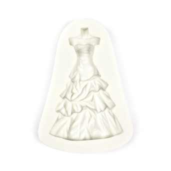 Silicone mold - Pentart - Manequin in a dress