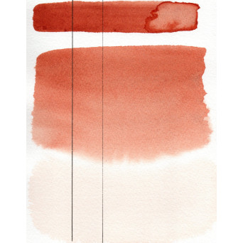 Farba akwarelowa Aquarius - Roman Szmal - 375, Perylene Red Deep, kostka