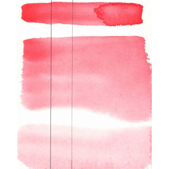 Farba akwarelowa Aquarius - Roman Szmal - 374, Quinacridone Warm Scarlet, kostka