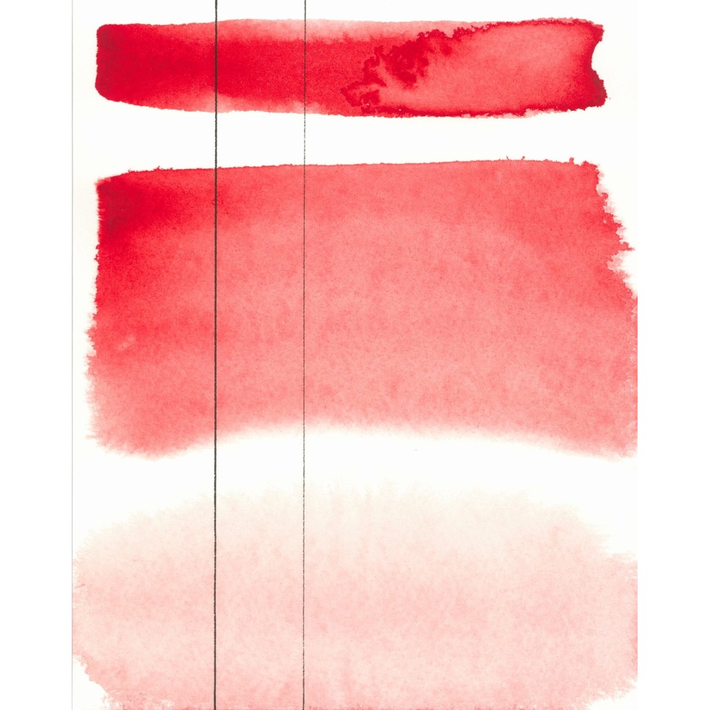 Farba akwarelowa Aquarius - Roman Szmal - 373, Perylene Scarlet, kostka
