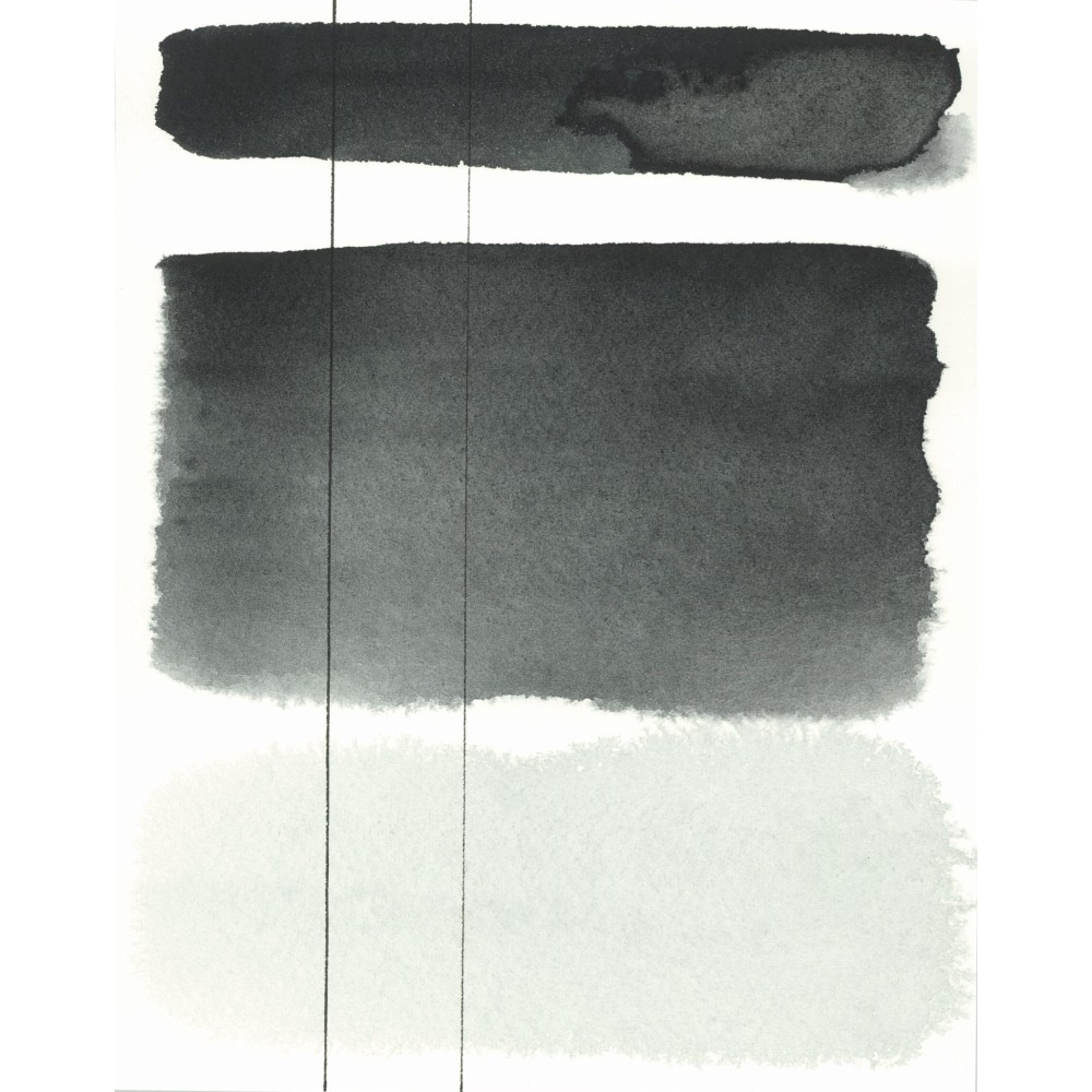 Farba akwarelowa Aquarius - Roman Szmal - 263, Velvet Black, kostka