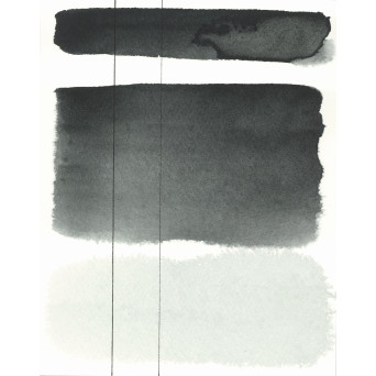 Farba akwarelowa Aquarius - Roman Szmal - 263, Velvet Black, kostka