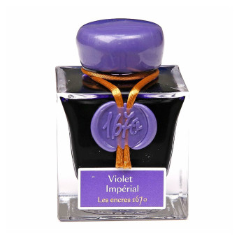 Atrament 1670 w butelce - J.Herbin - Violet Imperial, 50 ml