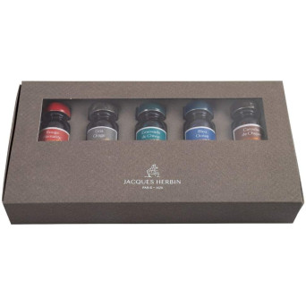 Set of 1670 Ink - J.Herbin - 5 x 10 ml