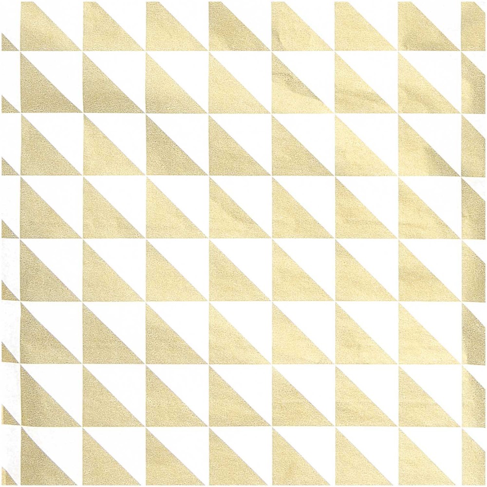 Gift wrapping tissue paper - Paper Poetry - Triangles, 5 pcs.
