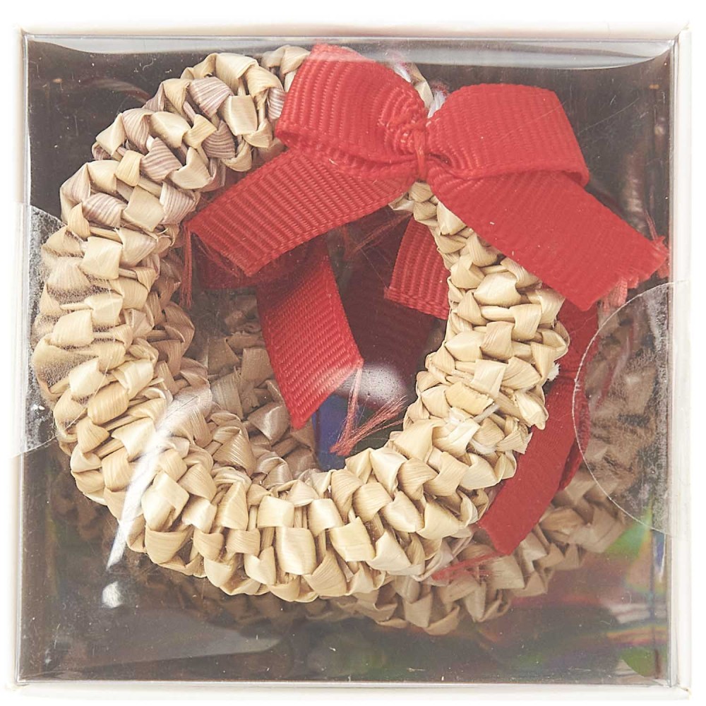 Straw pendants Wreath - Rico Design - 4 pcs.