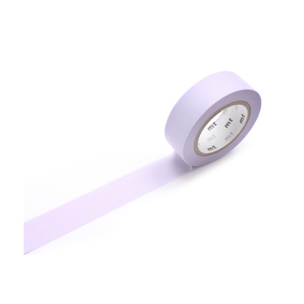 Taśma papierowa washi - MT Masking Tape - Pastel Lavender, 7 m