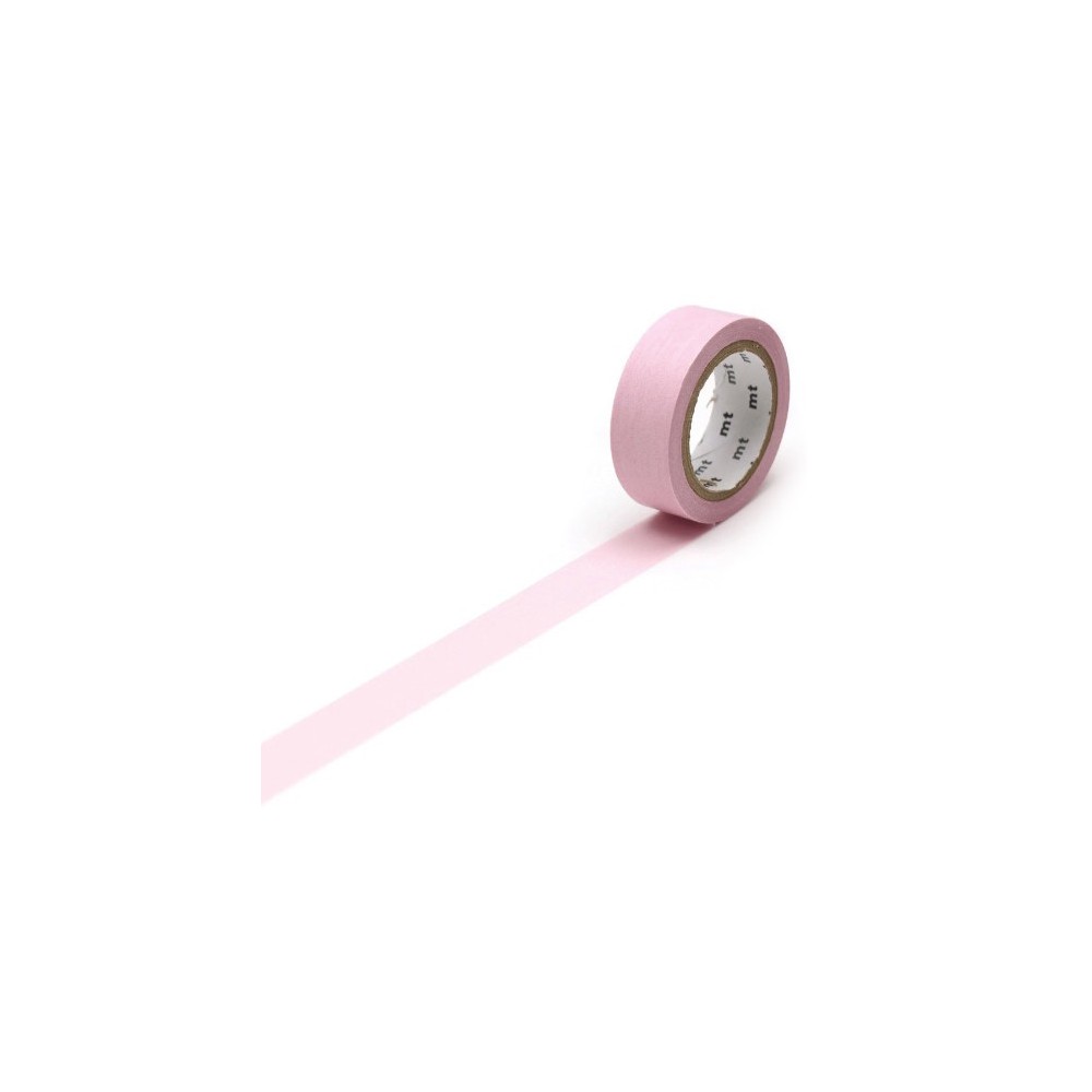 Taśma papierowa washi - MT Masking Tape - Pastel Rose, 7 m