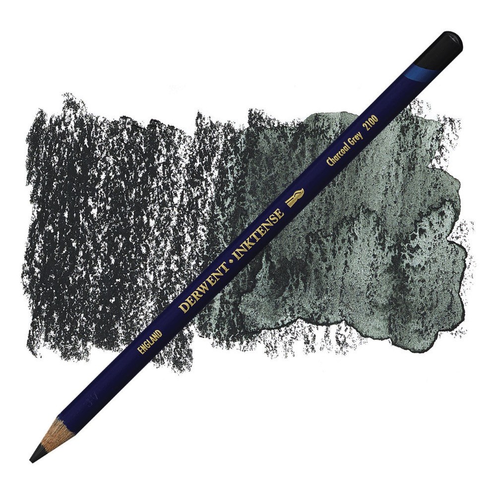 Kredka Inktense - Derwent - 2100, Charcoal Grey