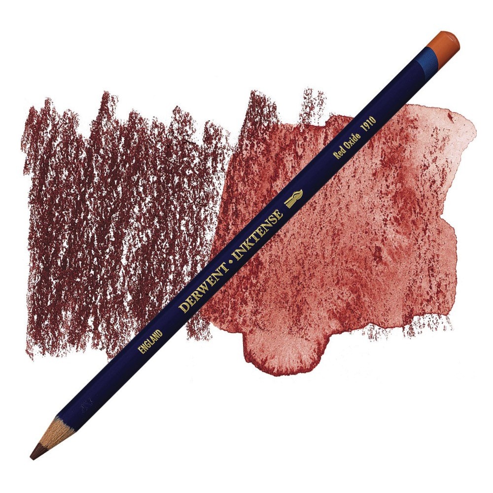 Inktense pencil - Derwent - 1910, Red Oxide