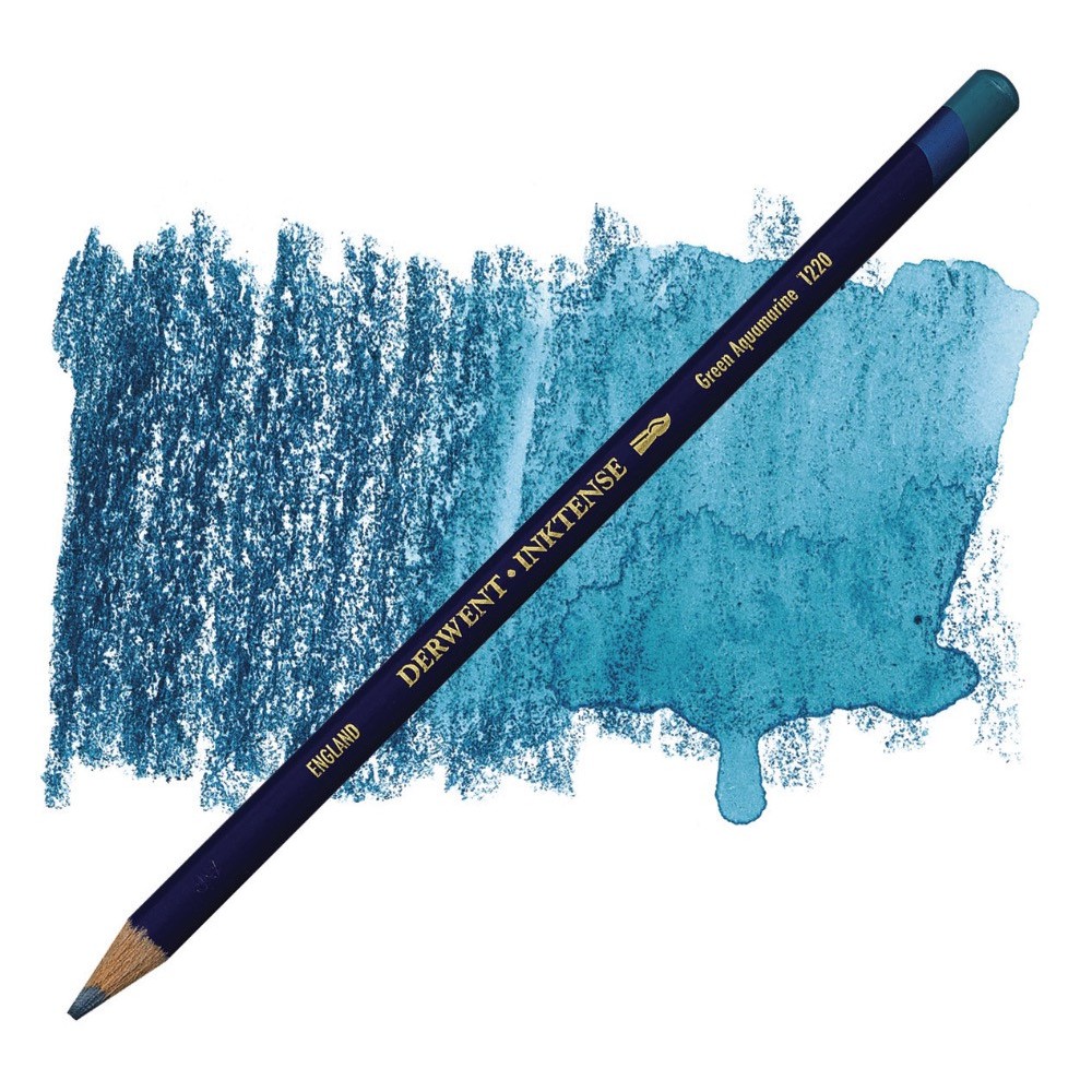 Kredka Inktense - Derwent - 1220, Green Aquamarine