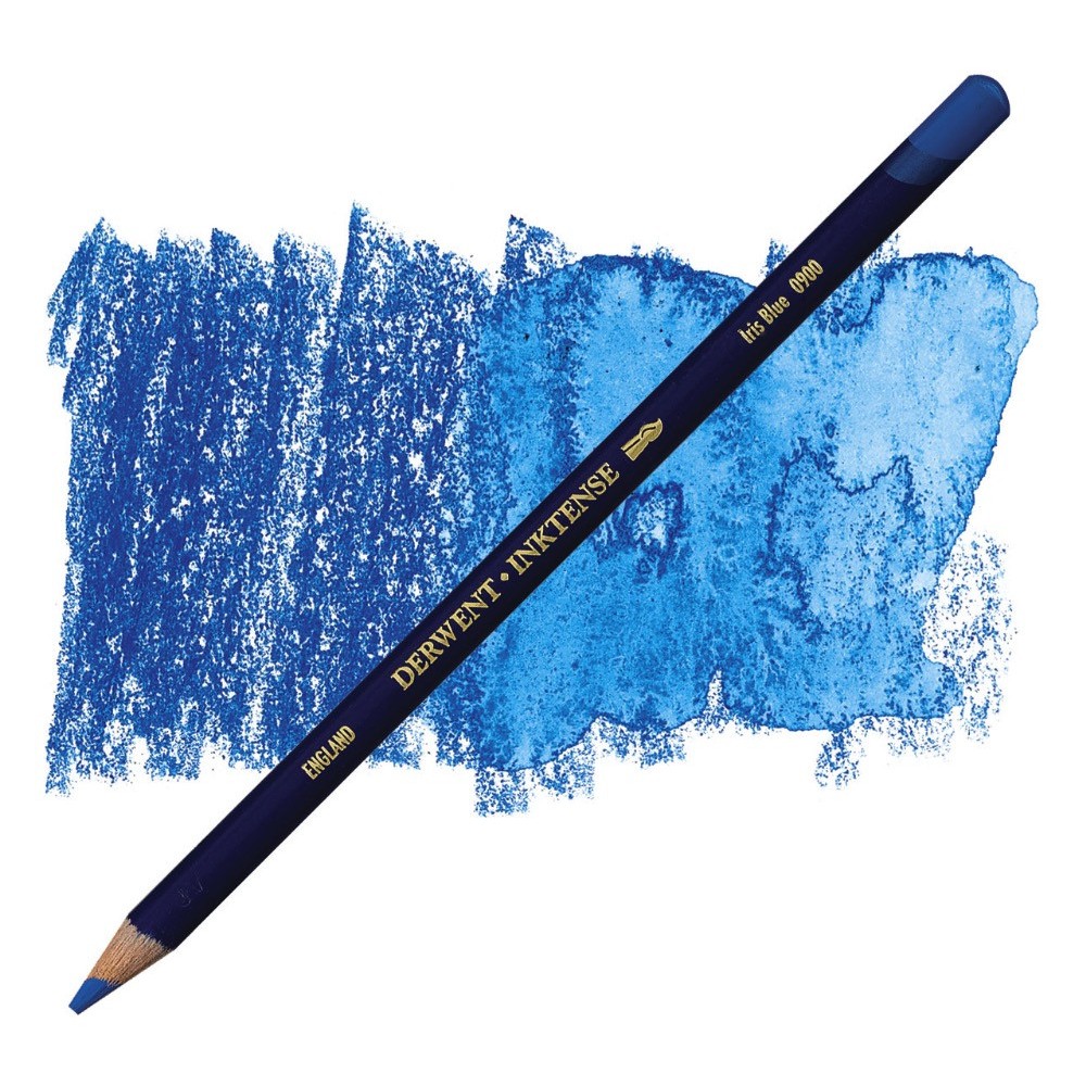 Inktense pencil - Derwent - 0900, Iris Blue
