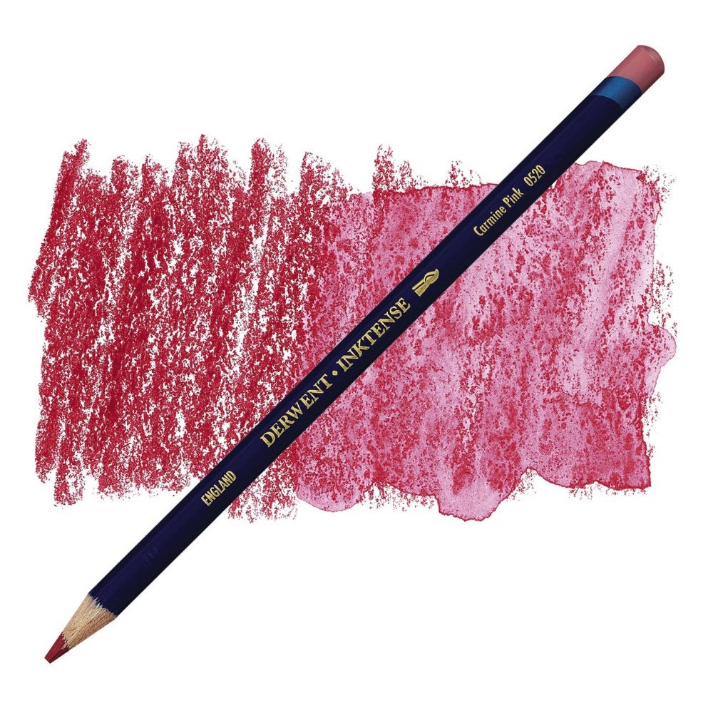 Inktense pencil - Derwent - 0520, Carmine Pink