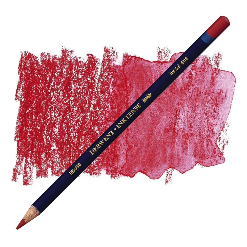 Kredka Inktense - Derwent - 0410, Hot Red