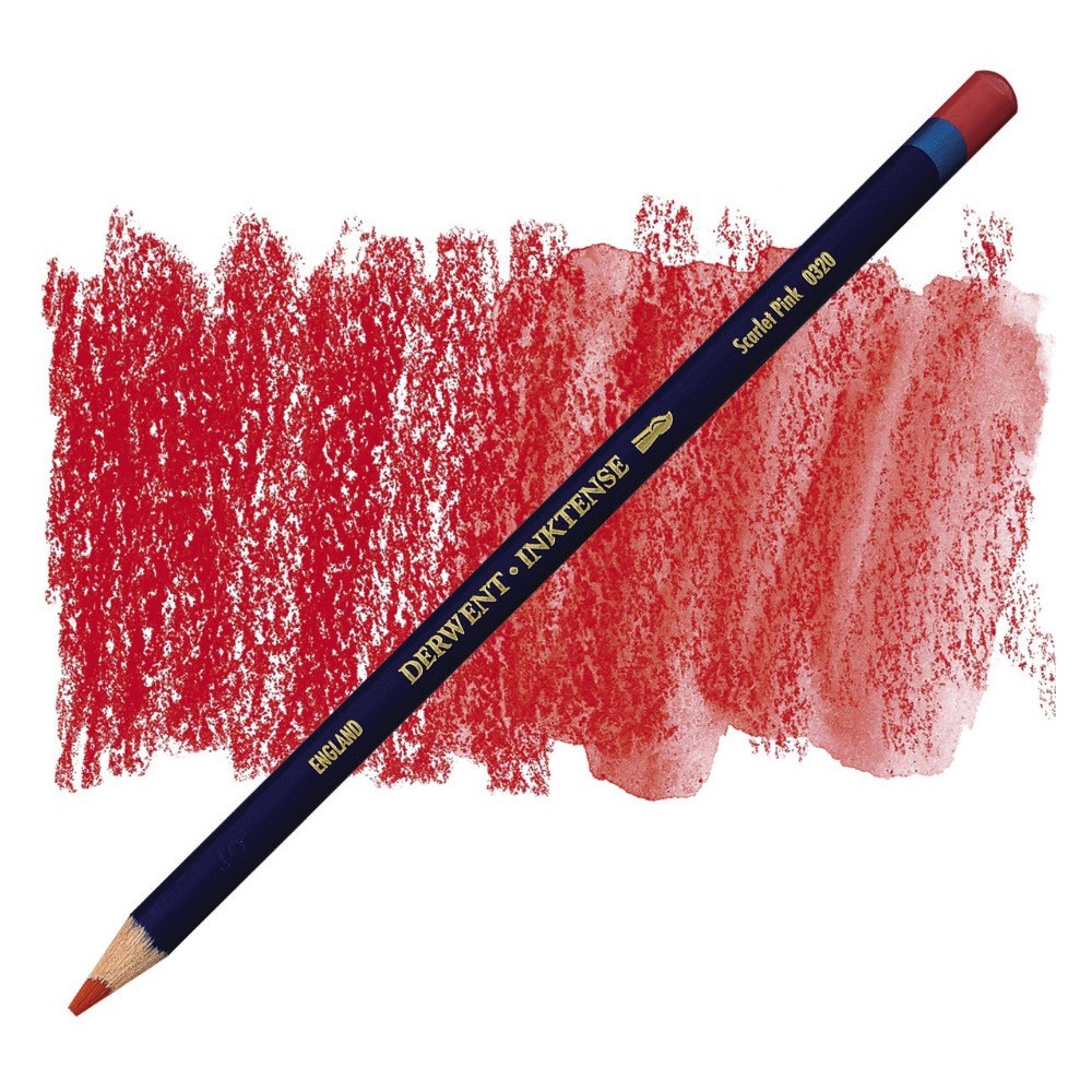 Kredka Inktense - Derwent - 0320, Scarlet Pink