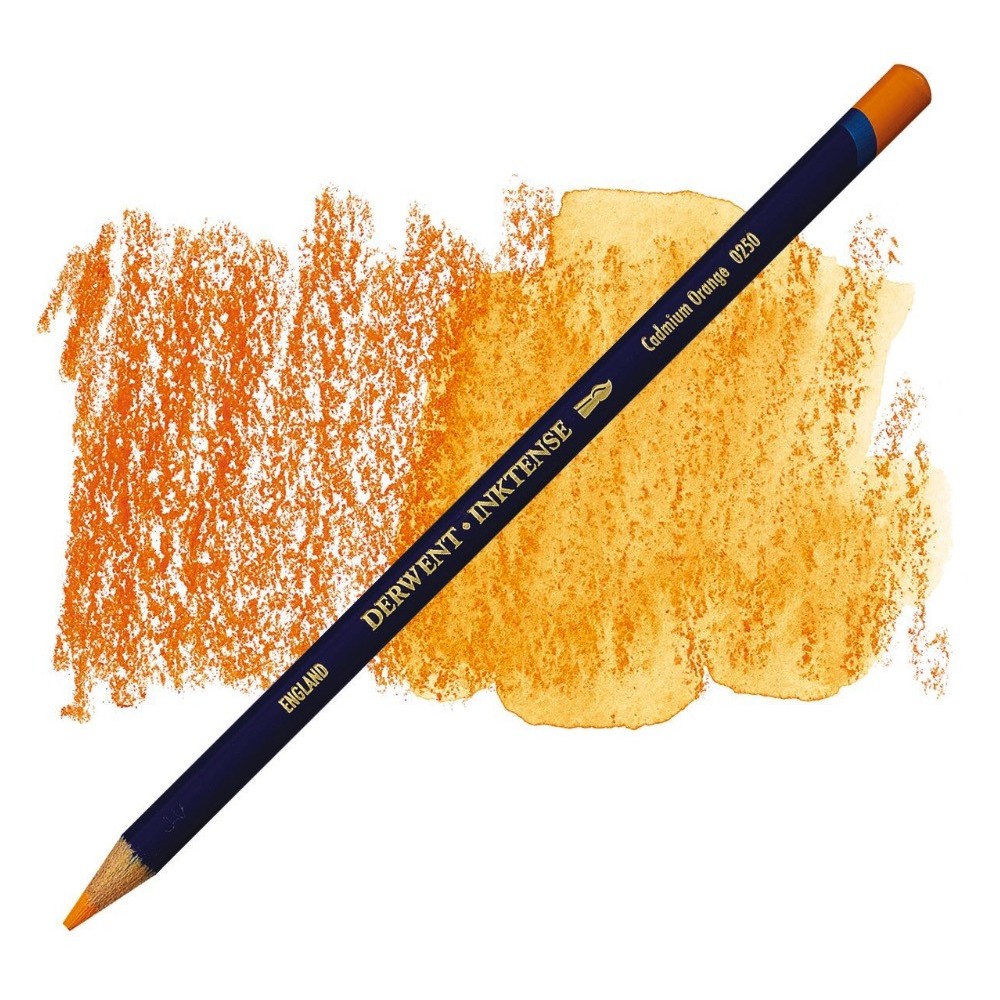 Kredka Inktense - Derwent - 0250, Cadmium Orange
