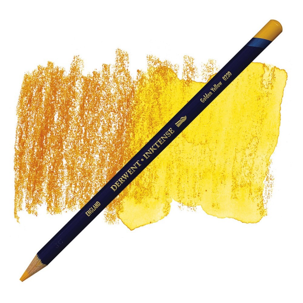 Inktense pencil - Derwent - 0230, Golden Yellow