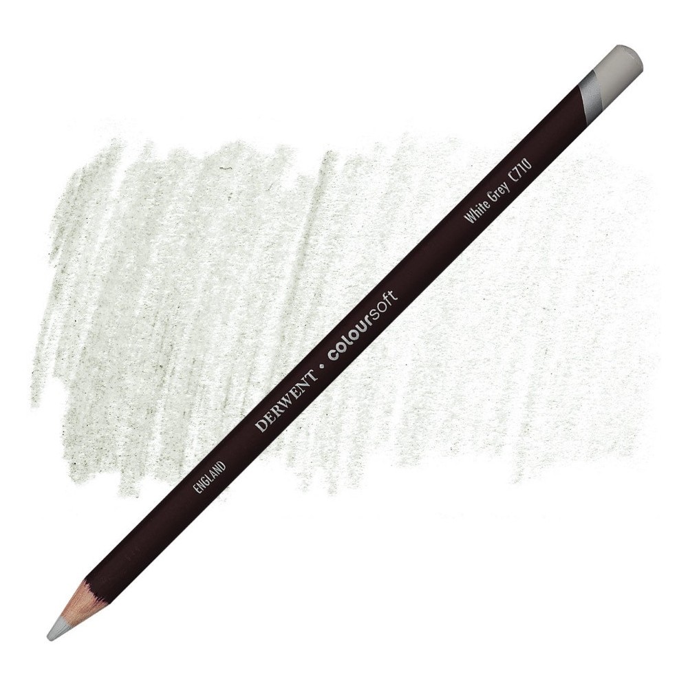 Coloursoft pencil - Derwent - C710, White Grey