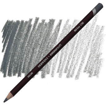 Kredka Coloursoft - Derwent - C700, Mid Grey