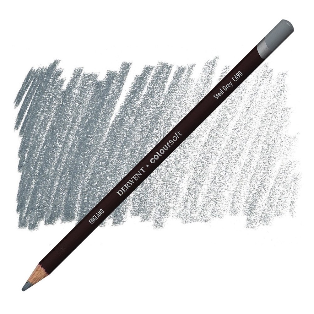 Kredka Coloursoft - Derwent - C690, Steel Grey