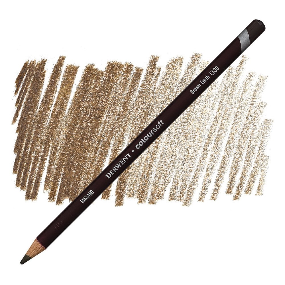 Kredka Coloursoft - Derwent - C630, Brown Earth