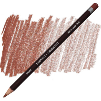 Kredka Coloursoft - Derwent - C620, Mid Terracotta