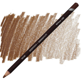 Kredka Coloursoft - Derwent - C600, Mid Brown