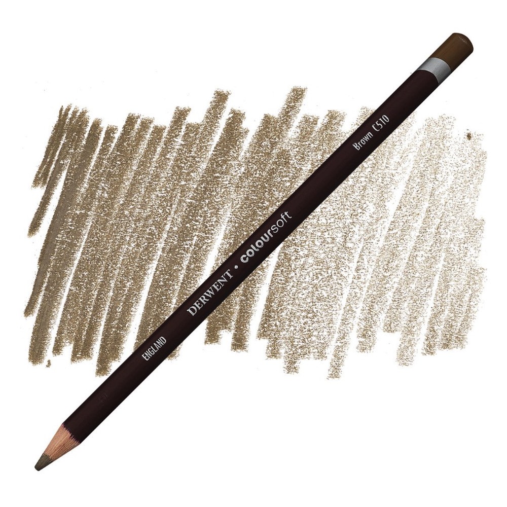 Coloursoft pencil - Derwent - C510, Brown