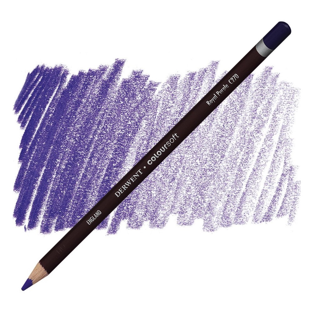 Coloursoft pencil - Derwent - C270, Royal Purple