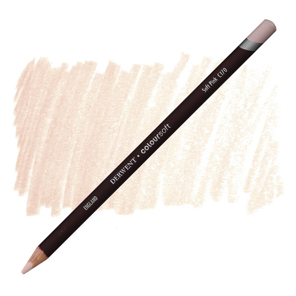 Coloursoft pencil - Derwent - C170, Soft Pink